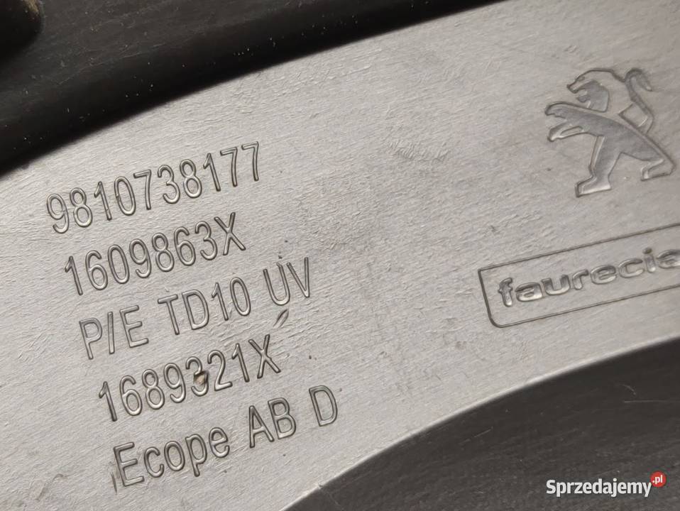 Kratka Zderzaka Halogenu Prawy Przód Peugeot 208 Pleszew sprzedam