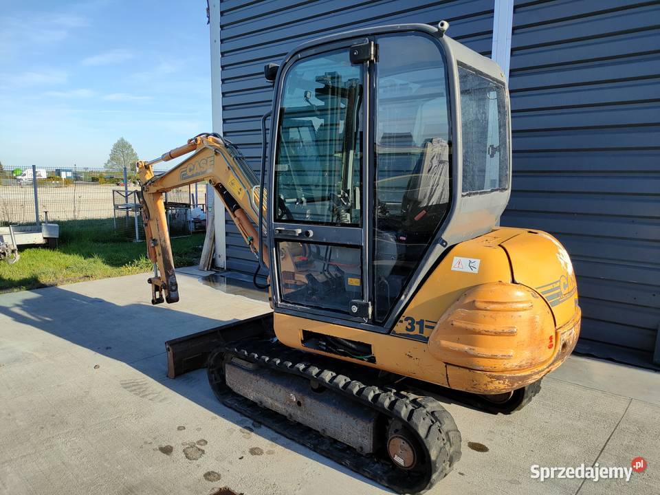 Minikoparka Case 31 mini koparka gąsienicowa JCB Wrocław