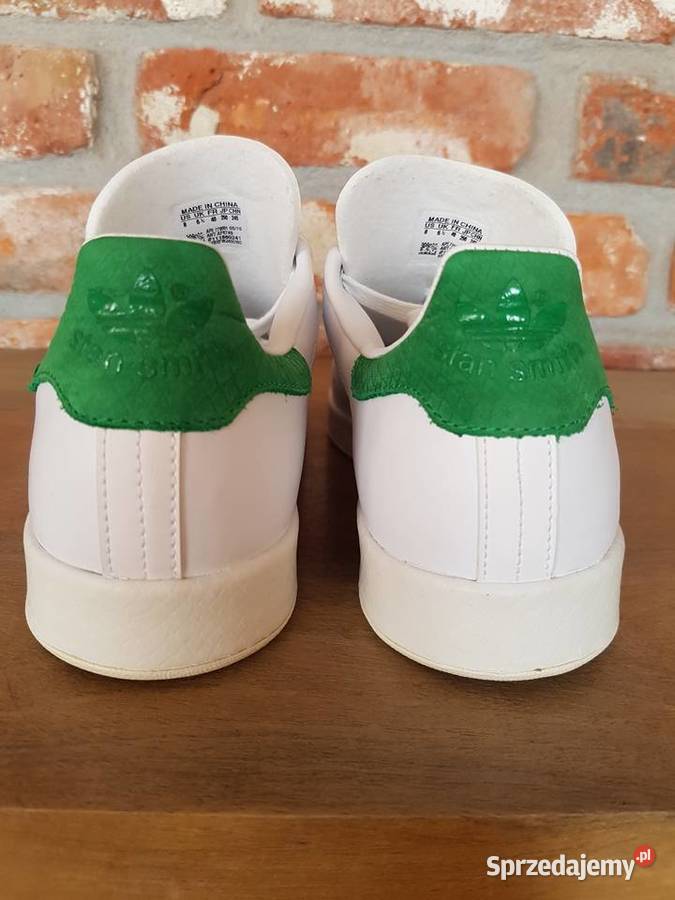 Białe sneakersy Adidas Stan Smith Lux Warszawa