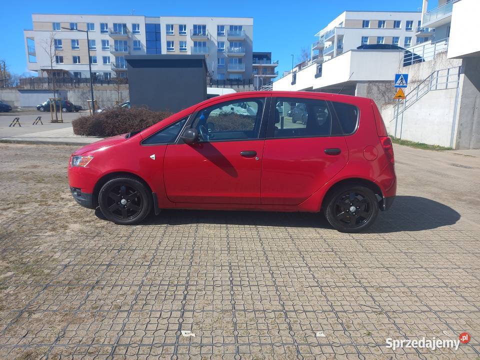 Mitsubishi Colt automat 13 benzyna 2010 5drzwi Gdańsk