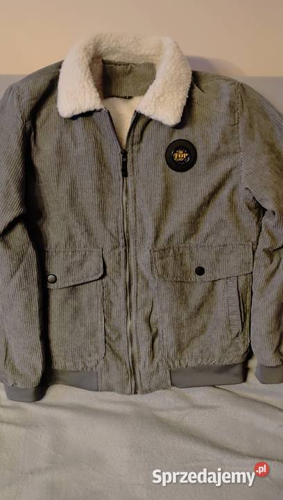 Kurtka sztruks z barankiem Kurtki i płaszcze Rzeszów