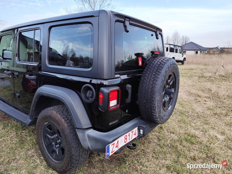 JEEP WRANGLER unlimited 20 turbo zachodniopomorskie Myślibórz