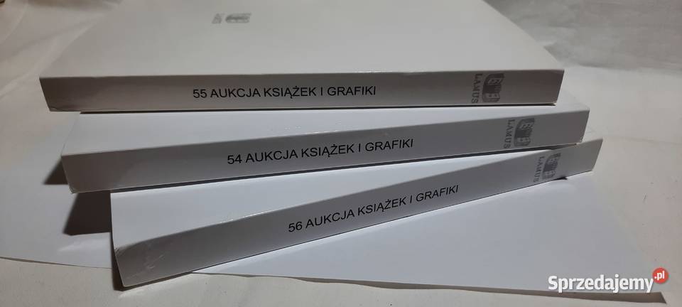 Katalogi aukcji książki i grafiki LAMUS 5456 3 Warszawa