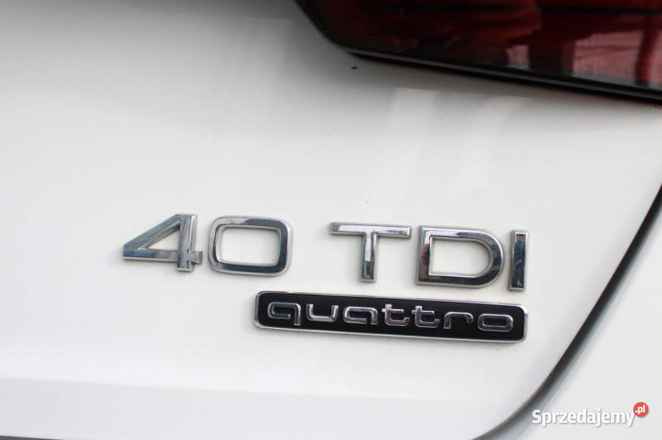 Audi A4 2021r Salon Quattro Kamera Podgrzew 204KM pomorskie Gdańsk