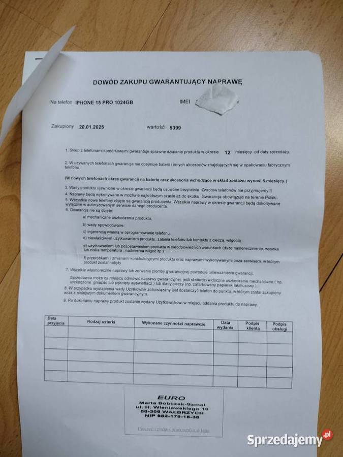 Apple iPhone 15 PRO 1T Natural Titanium szary