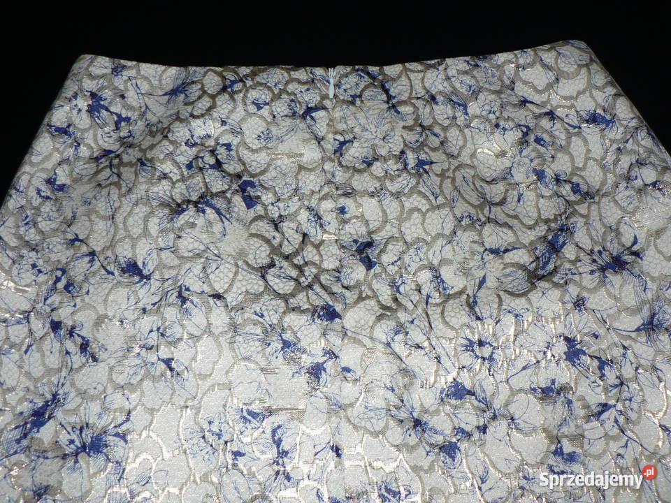 River Island świąteczna piękna spódniczka 38 Łódź