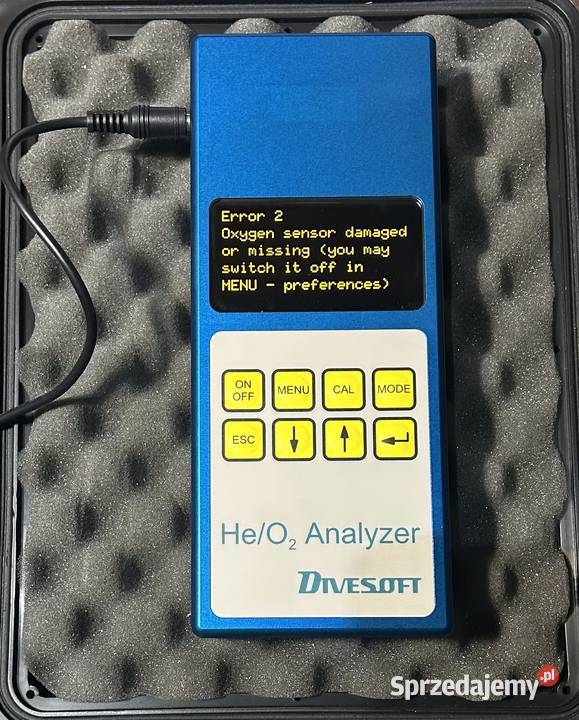 Analizator Divesoft komplet Nurkowanie Pruszków