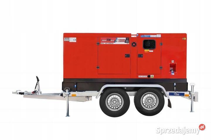 AGREGAT PRĄDOTWÓRCZY 130 KVA WYCISZONY PRZYCZEPA Ząbkowice Śląskie