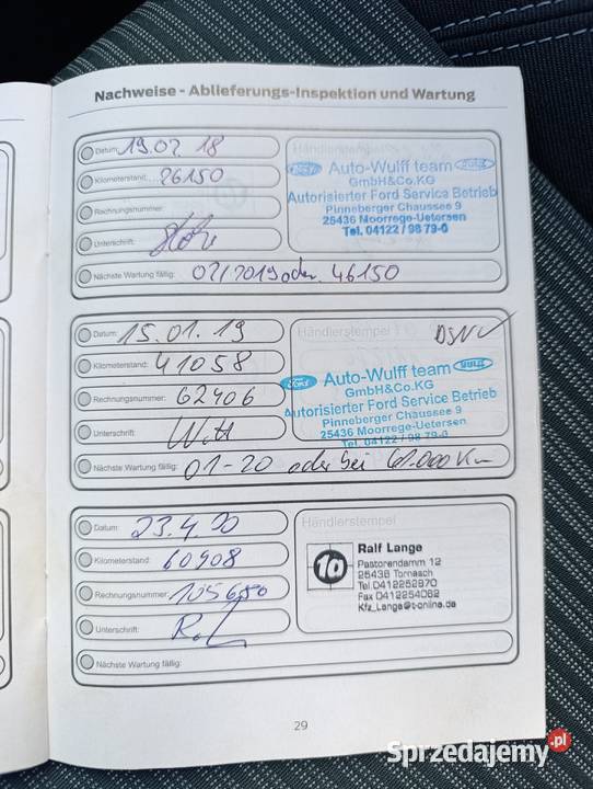 Ford Grand C 16 benzyna 2015r wersja TITANIUM 1596cm3 Ford