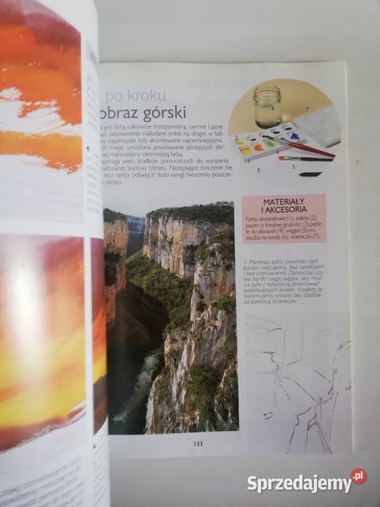 Malarstwo akwarelowe początkujących jm sprzedam