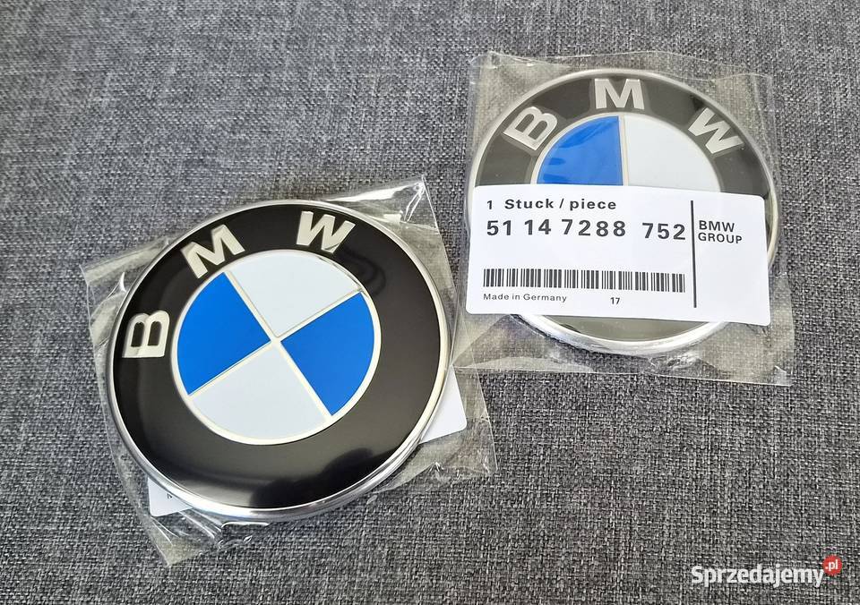Emblemat logo znaczek BMW 82mm 3 PIN Super Kobyłka
