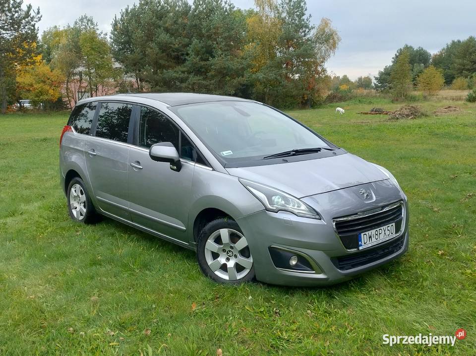 Peugeot 5008 Salon VAT23 Świetny stan oszczędny Roszkowice