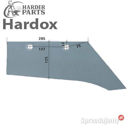 Lemiesz 300hektarów HARDOX 384P części do pługa Suwałki sprzedam