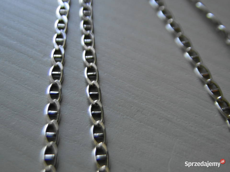Łańcuszeknaszyjnik srebro 925 Warszawa
