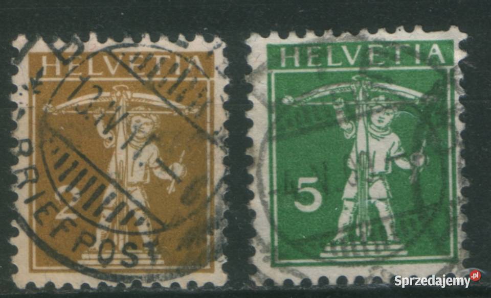 Zn Szwajcaria Mi 111 III 3 I kas 1909