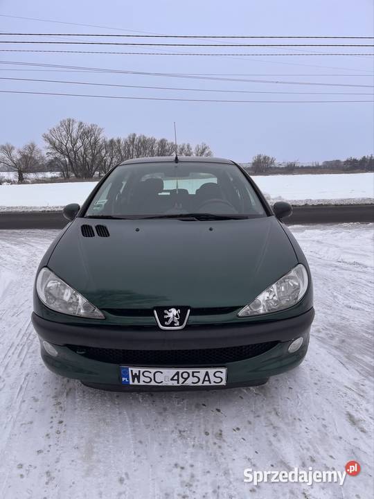 Peugeot 206 14 Benzyna 2004 Ocynk Klimatyzacja Nowy Łuszczewek