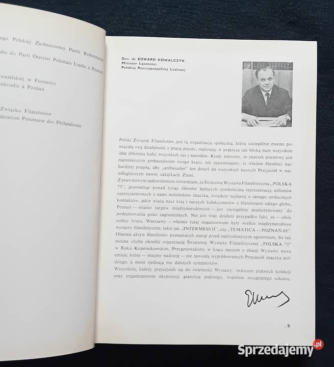 Album 4 Światowa Wystawa Filatelistyczna Polska Koźminek
