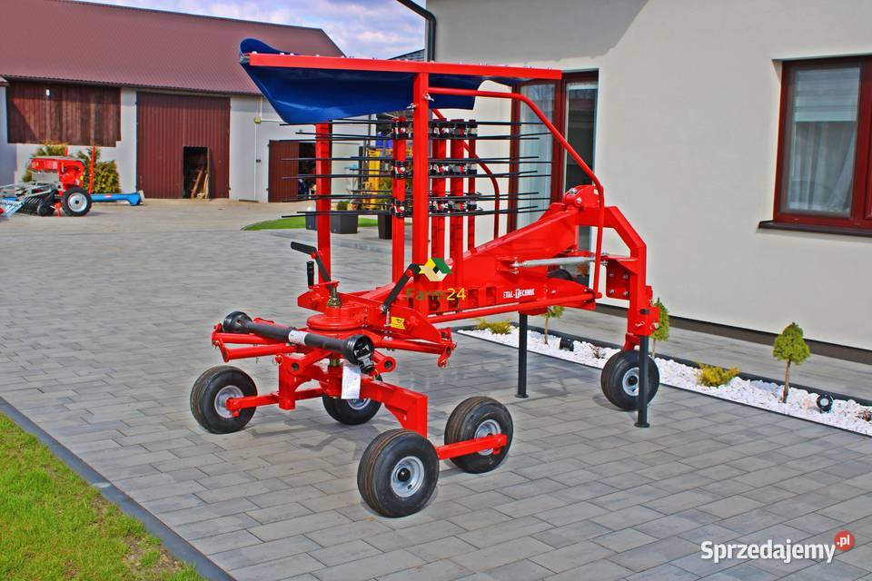Zgrabiarka karuzelowa 35m 42m Zgrabiarka tandem Gorzkowice