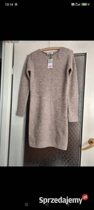 Ciepła sukienka damska nowa z metką Primark Olsztyn
