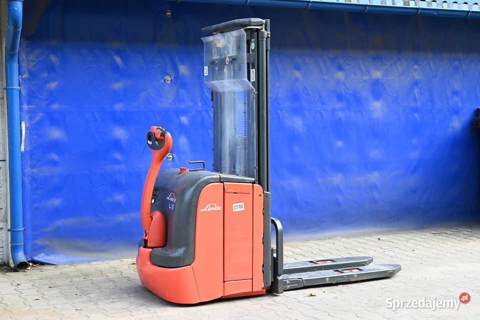 Paleciak elektryczny Linde L16 430 1600 Triplex Linde Częstochowa