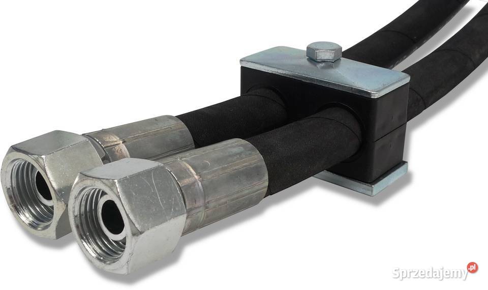 30x Obejma Podwójna 16mm Mocowanie Przewodów Hydraulika Solec Kujawski