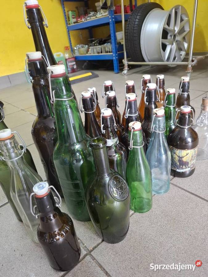 Butelki piwie śląskie Katowice