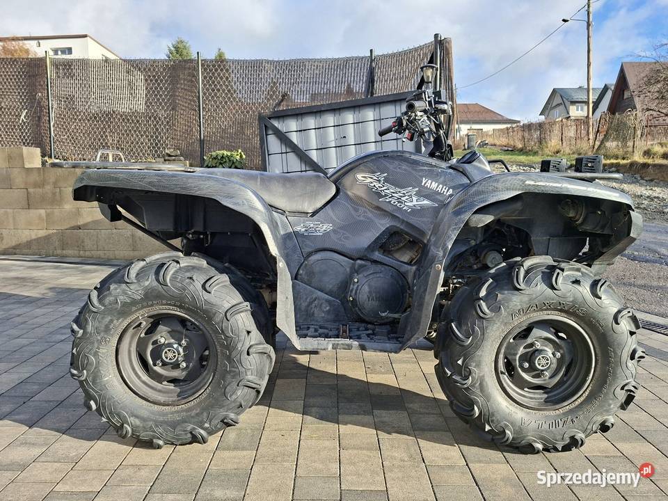 Yamaha Grizzly 700 Special Edition wspomaganie garażowany