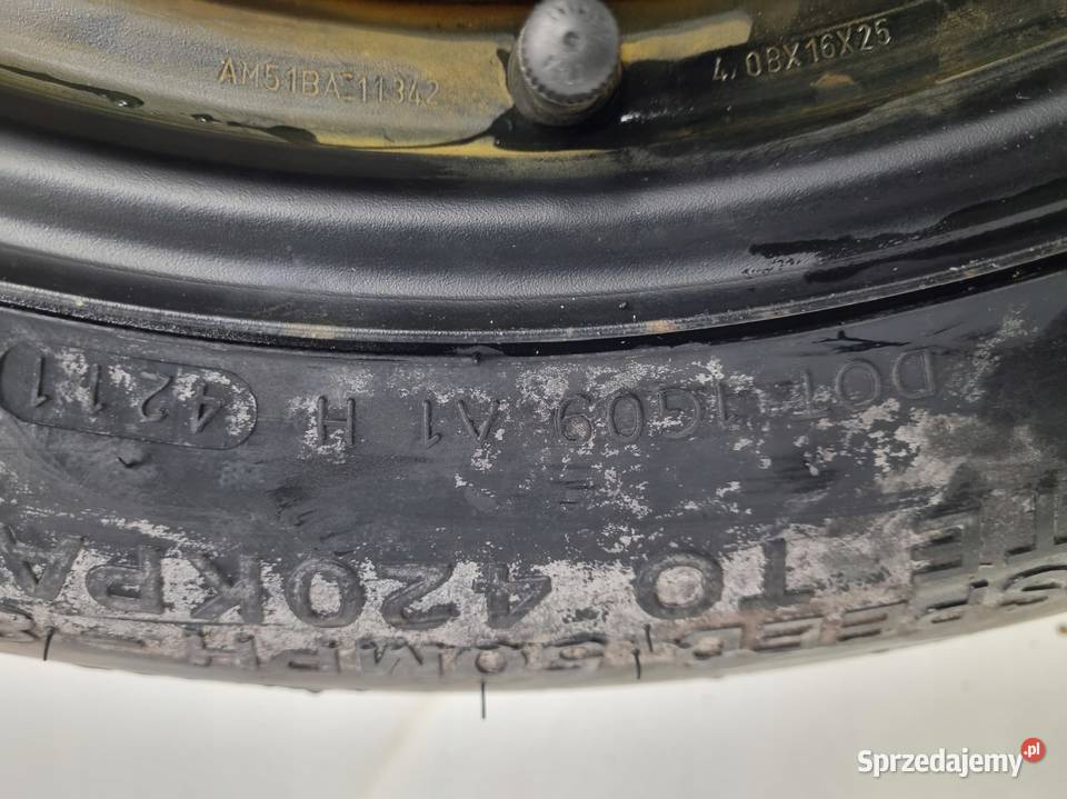 KOŁO DOJAZDOWE Ford Focus Mk3 C II dojazdówka lubelskie Chełm sprzedam