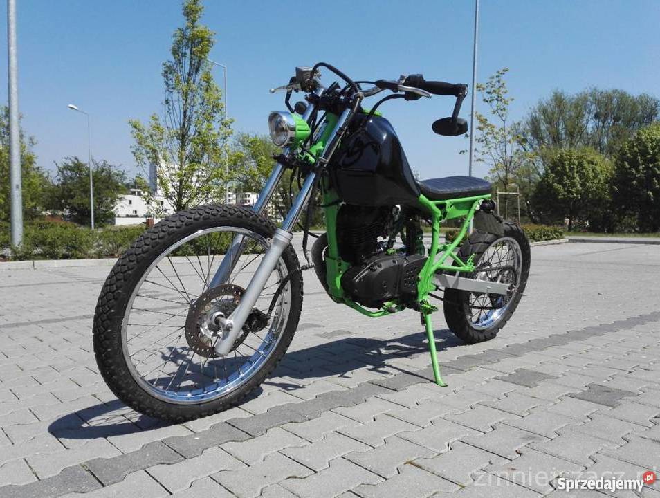Suzuki DR 12550 custom scrambler zarejestrowany w Polsce Bydgoszcz