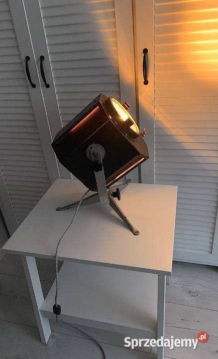 Lampa teatralna stołowa nocna biurkowa Vintage Poznań sprzedam