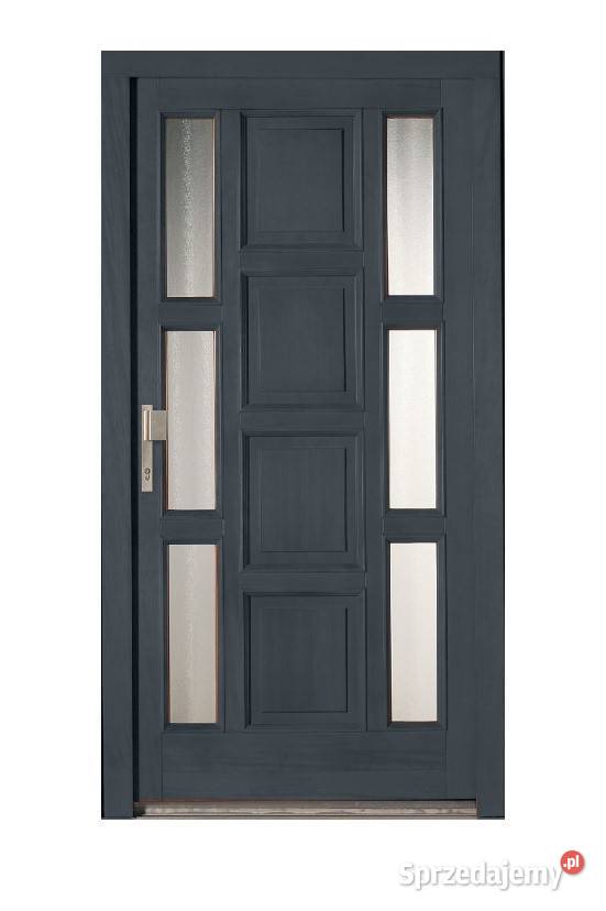 DRZWI DREWNIANE 1100 x 2100 BEATA ANTRACYT902022