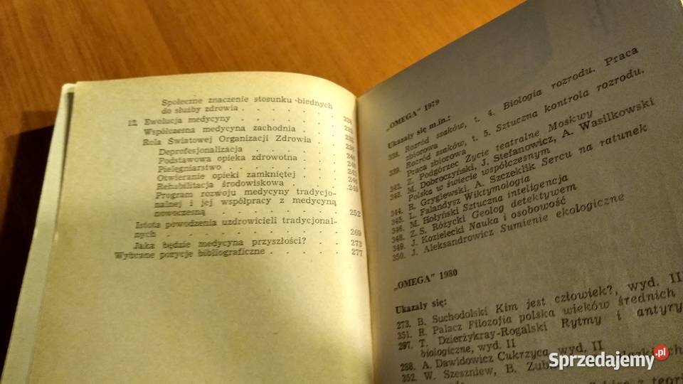 Granice medycyny Magdalena Sokołowska Omega 357 biologia Podręczniki