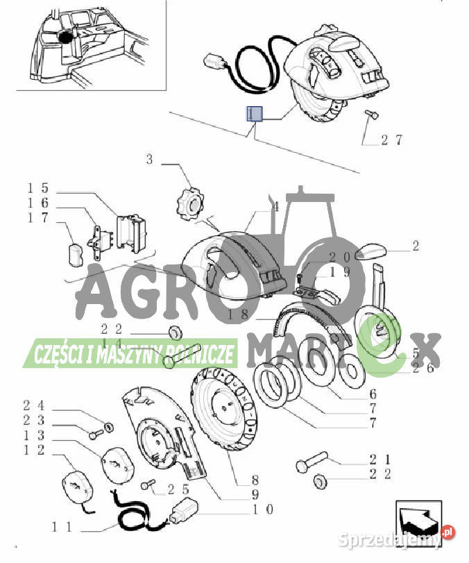 91717664 82034652 82024839 URZĄDZENIE STERUJĄCE Wichrów