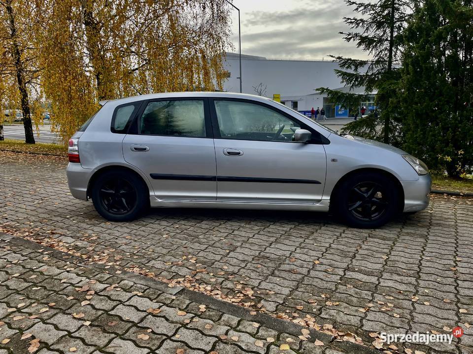 ŚlicznaZadbanaHondaCivicVII2005rLift14Benz łódzkie