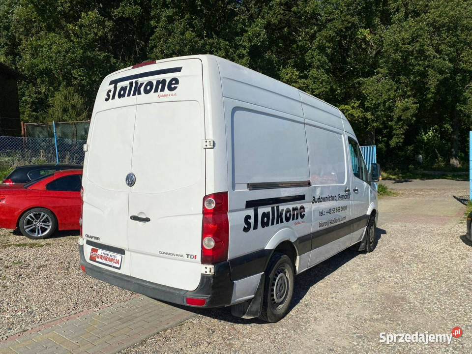 Volkswagen Crafter 20 tdi 140 ladny zadbany brak 140KM Gdańsk