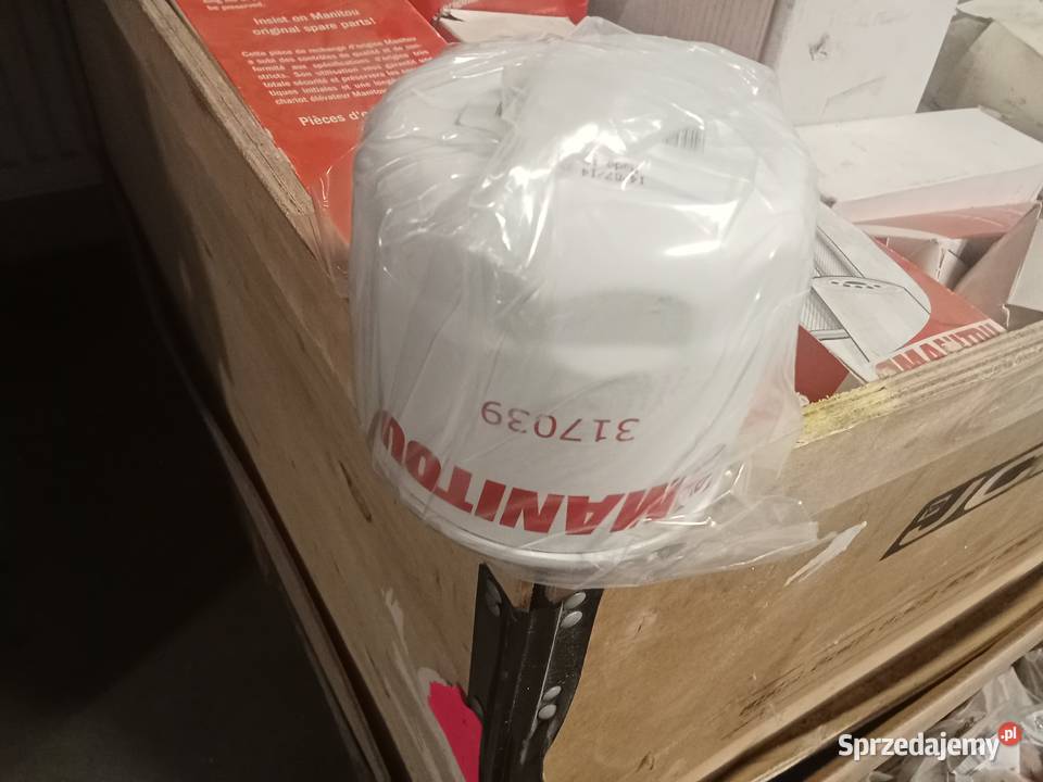 Filtr oleju silnika Manitou 317039 Rudno