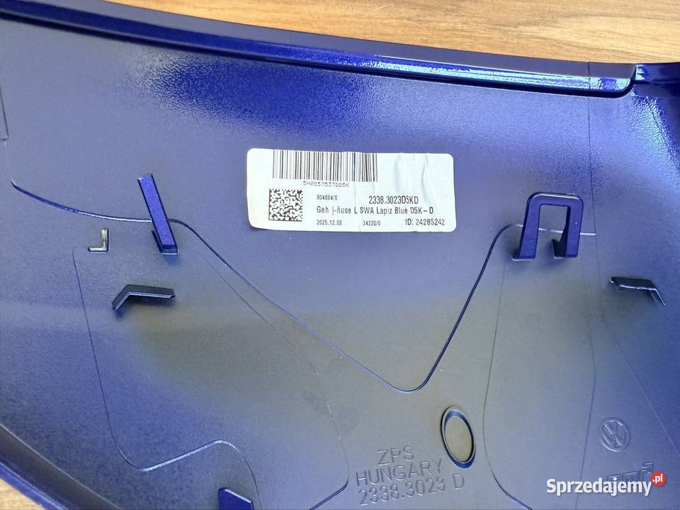 NakładkaObudowy lusterek VW golf 8 VIII Rok produkcji 2026 Świebodzin