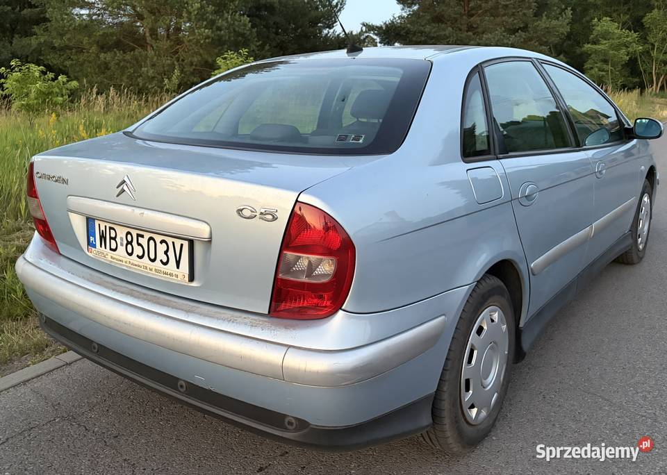 CITROEN C5 20 BENZYNA Bezwypadek Salon Polska elektryczne szyby Wieliszew