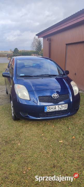 Toyota Yaris II 2007 10 bezwypadkowa Narew