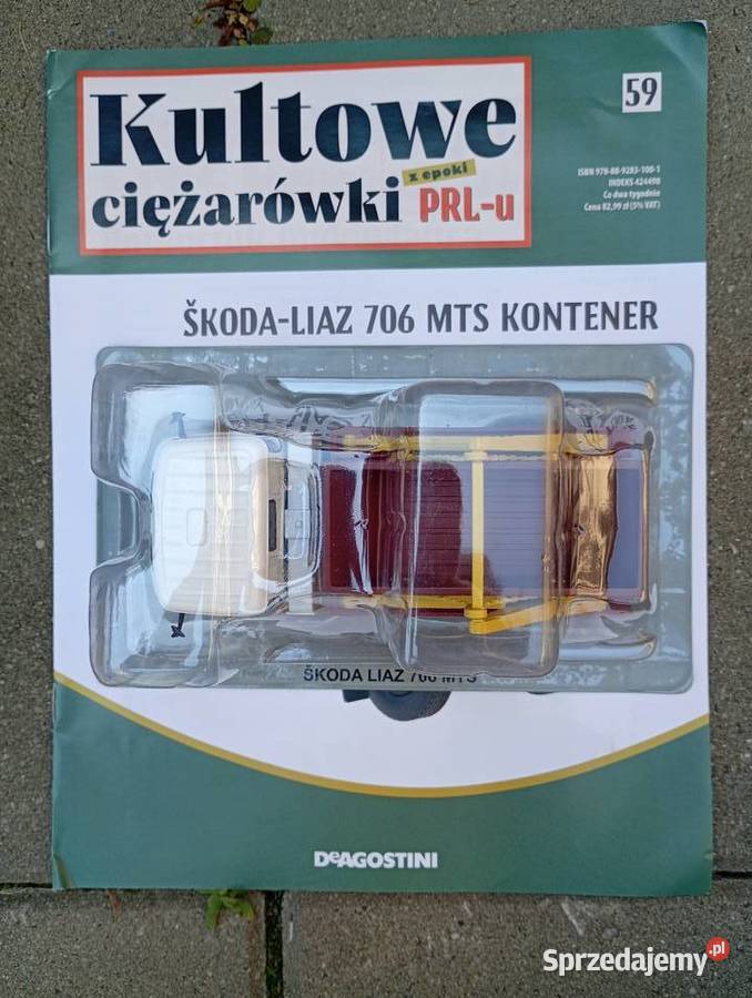 SKODA LIAZ 706 MTS Kontener Kultowe ciężarówki Warszawa