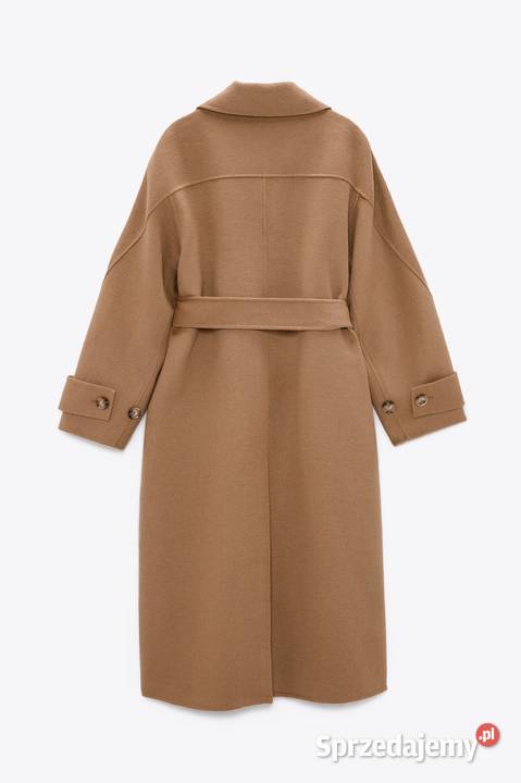 wełniany płaszcz oversize Zara XS Sosnowiec