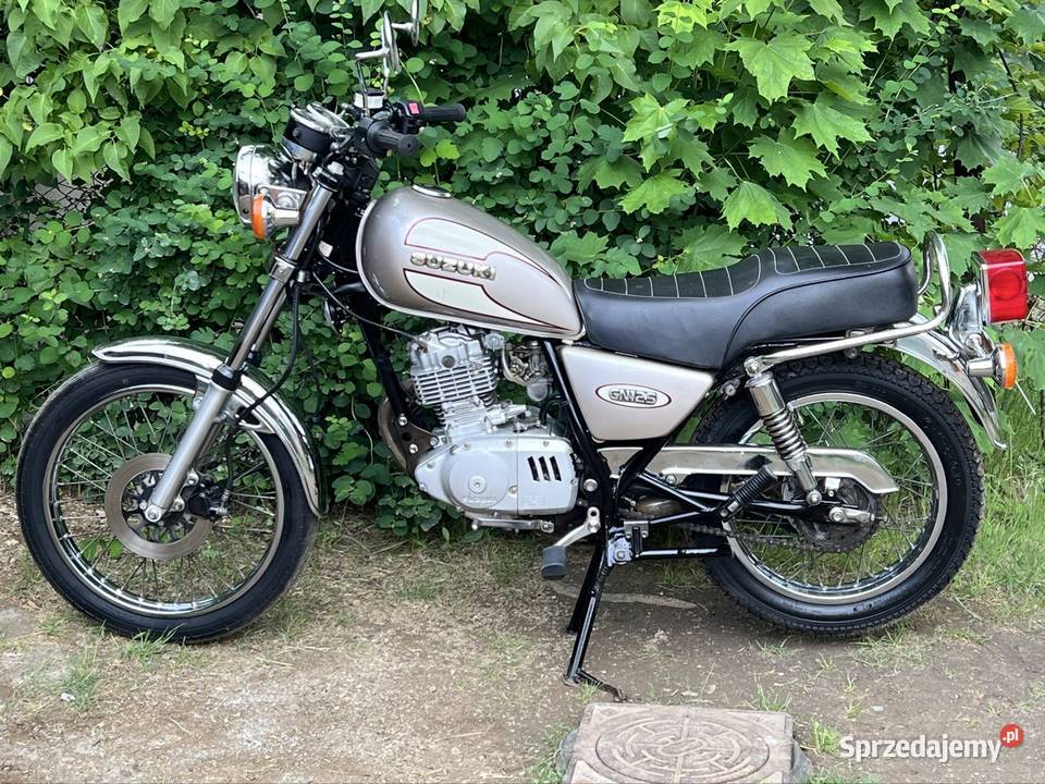 Suzuki GN 125 stan z Niemiec Złota 125cm3 Suzuki Jelenia Góra sprzedam