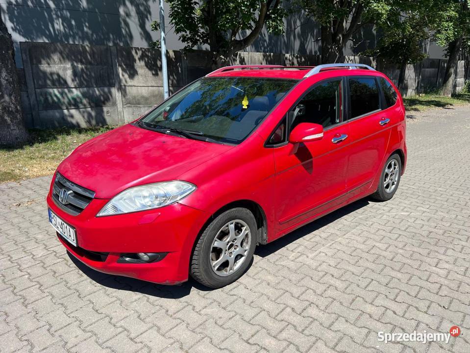 Honda FRV czerwony wielkopolskie Środa Wielkopolska sprzedam