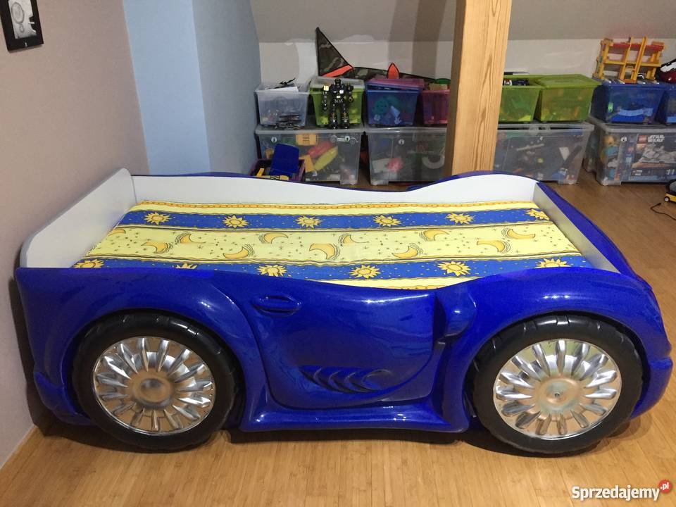 Łóżko samochód SLEEP CAR Stan idealny Czarny Las