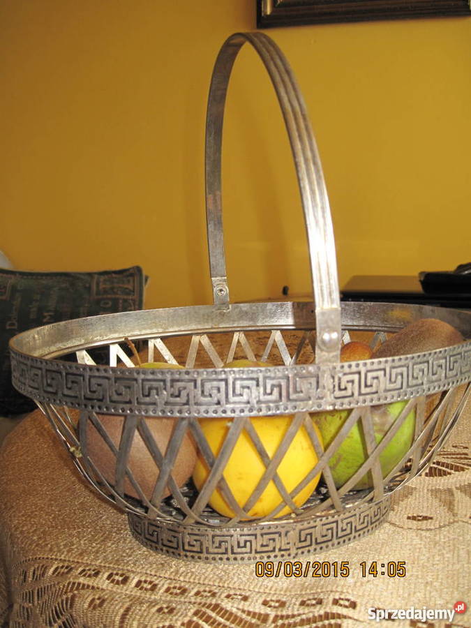 Piekny koszyk ażurowy metaloplastyka dolnośląskie Wrocław