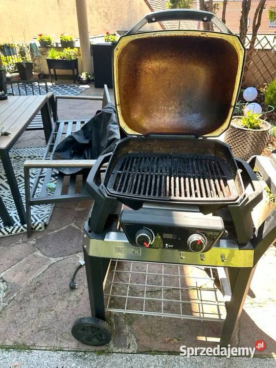 Grill elektryczny Weber Pulse 2000 z wózkiem i wolnostojące mazowieckie Warszawa