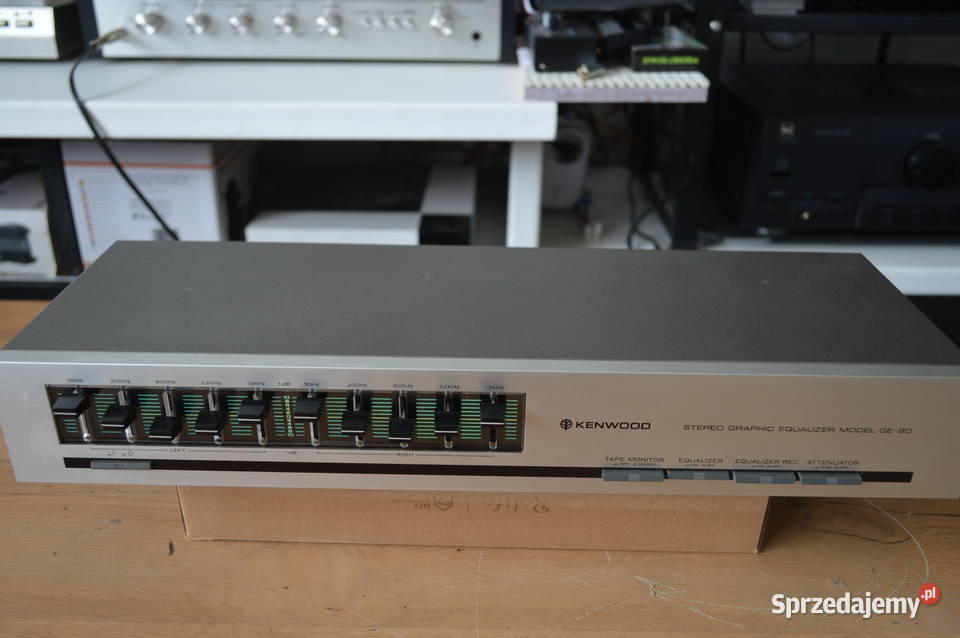 Korektor Equalizer KENWOOD GE80 Idealny Nowy Haczów sprzedam