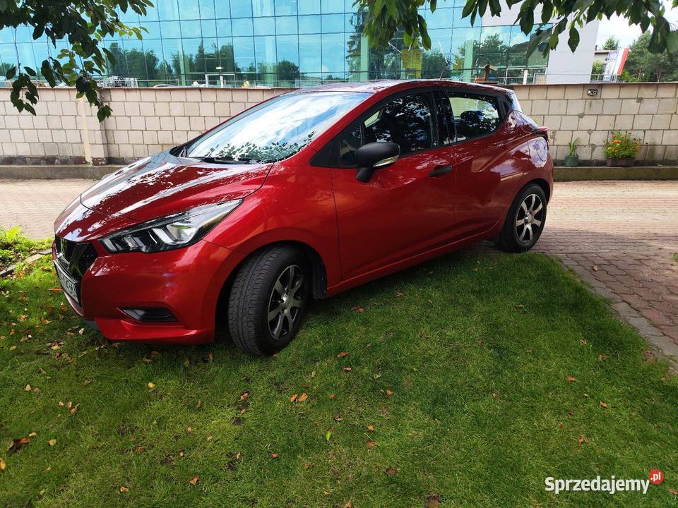 Nissan Micra K14 z małym przebiegiem elektrochrom. lusterka boczne
