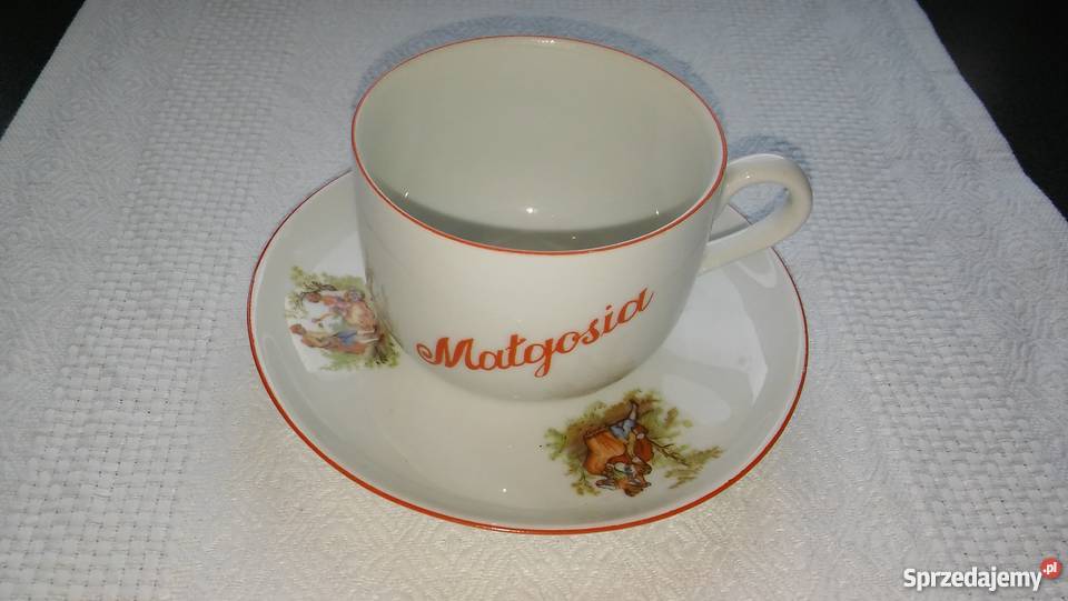 Filiżanka z imieniem Małgosia delikatna inny kolor Gdańsk