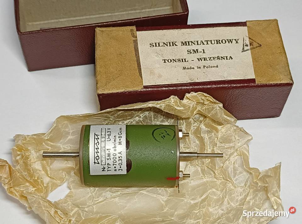 Silnik miniaturowy SM1 TONSIL Gdańsk